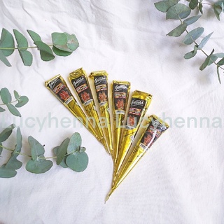 Mực henna màu đen, nhập khẩu Ấn, vẽ hình giả xăm siêu đẹp