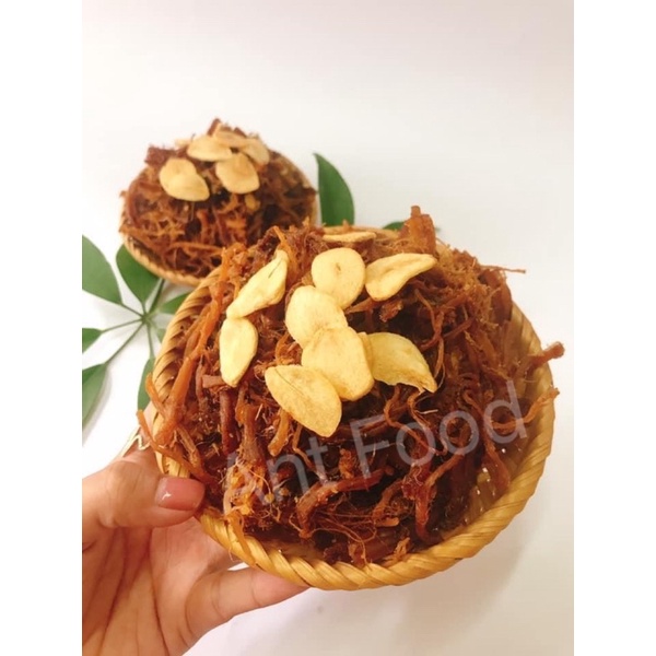 Heo Khô Cháy Tỏi 100gram