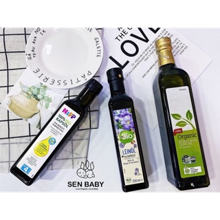 Các loại dầu hạt Organic ép lạnh