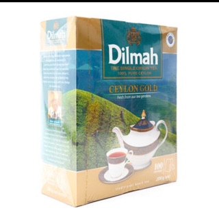 Trà Dilmah Ceylon Gold cao cấp hộp 100 túi lọc x2g
