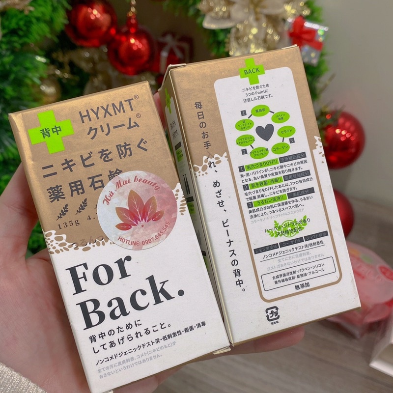 Xà phòng giảm mụn lưng than hoạt tính