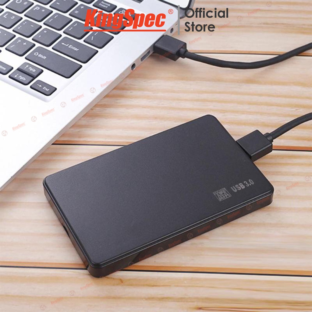 Hộp đựng ổ cứng Box 2.5 SSD / HDD , ATA / ODM KingSpec - Hàng Chính Hãng
