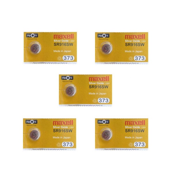 Pin chính hãng Maxell 373  SR916SW dành cho đồng hồ dùng pin 373/ SR916SW/ 373RW317/ 617/ SR68/ SR916, bulova-617