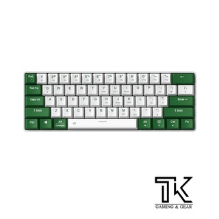 Bàn phím cơ không dây Bluetooth DARE-U EK861 Green white