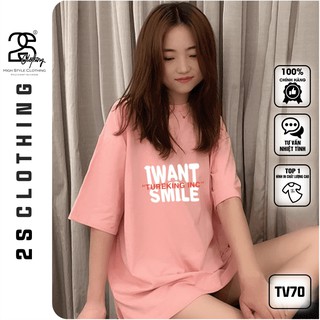 Áo Thun Tay Lỡ 2s Clothing Áo Phông Boo Unisex Nam Nữ Cotton Oversize Form Rộng Giá Rẻ In Hình Chữ Cool Ngầu TV70