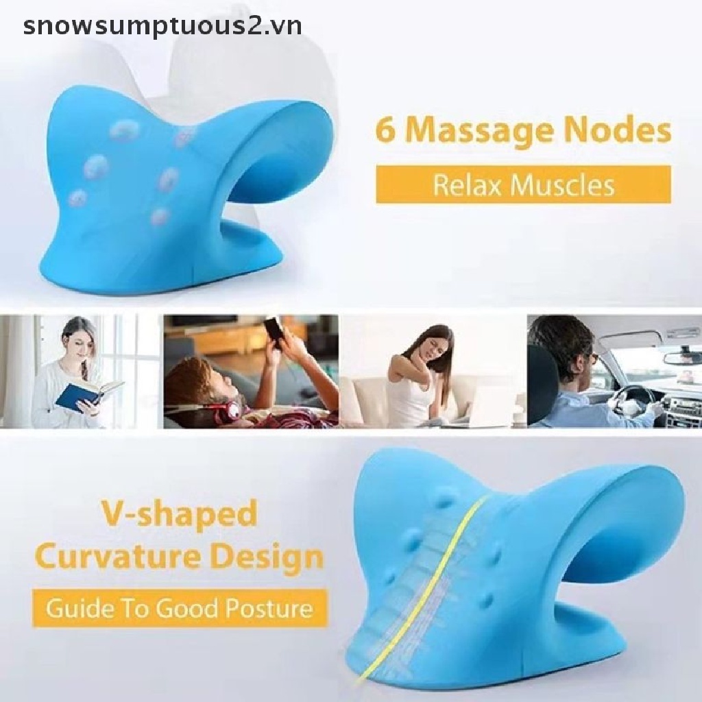 [beauty &amp; Snow] Gối Massage Thư Giãn Vai Cổ