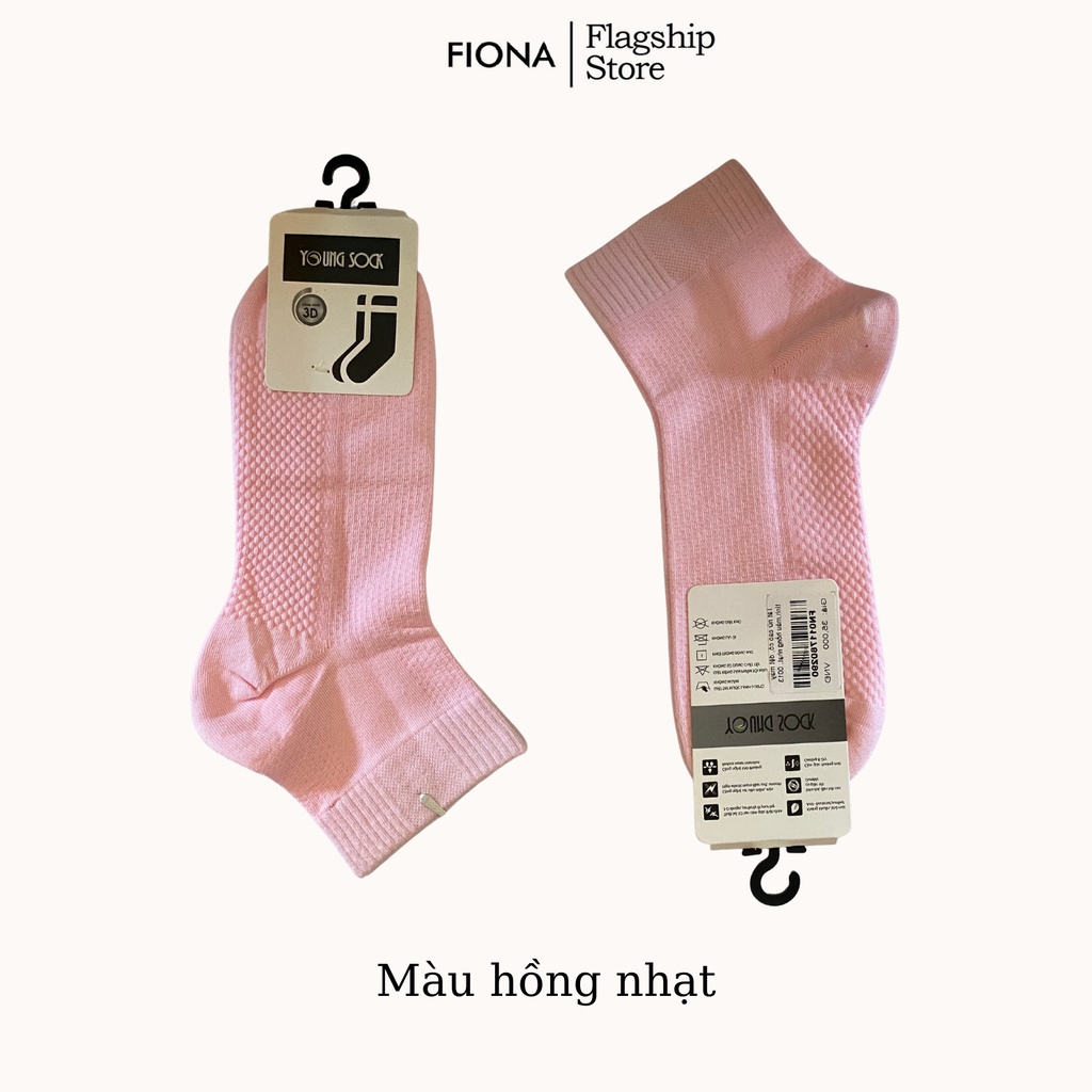 Tất nữ phong cách hàn quốc, tất cổ cao FIONA, tất lười mềm mịn co giãn thoải mái FN011780 1257