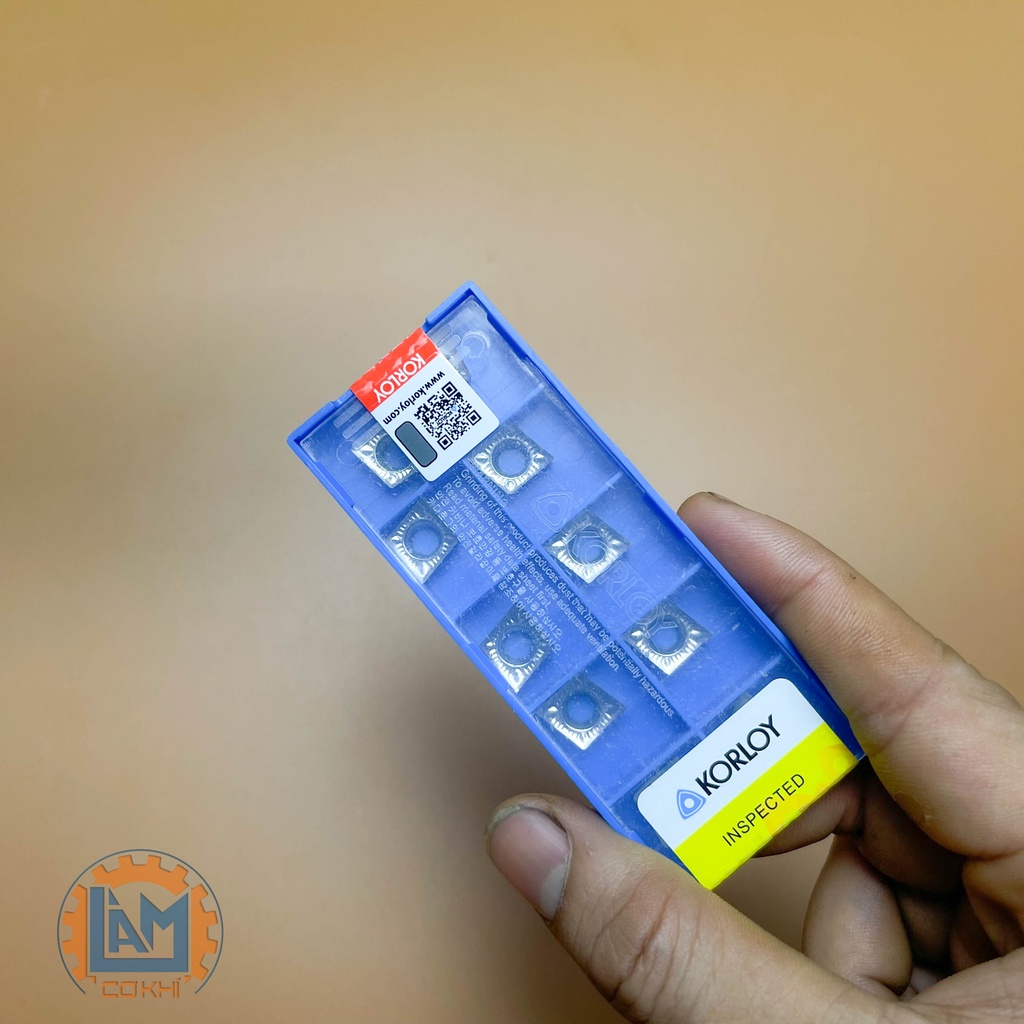 Mảnh tiện nhôm, chíp C09 Korloy CCGT09T304-AK