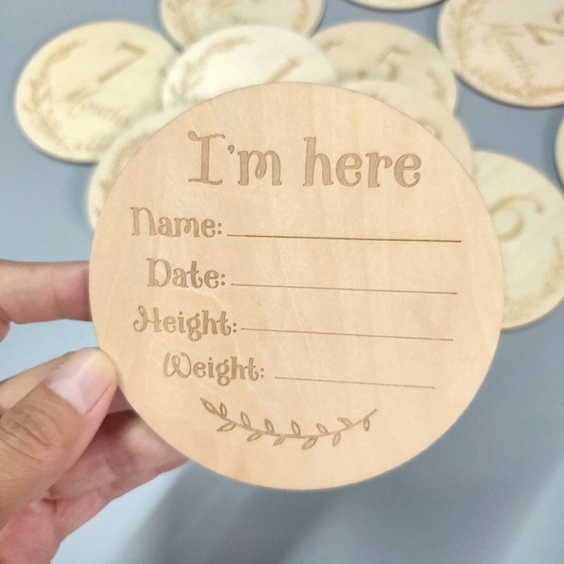 Bộ 14 Thẻ Ghi Âm Dùng Ghi Âm Theo Tháng Cho Bé Sơ Sinh