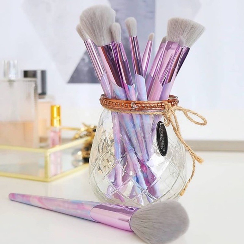 Bộ cọ trang điểm BH Cosmetics Lavender Luxe 11 Piece Brush Set Bh cosmetic bh cosmetics bhcosmetics bhcosmetic set cọ