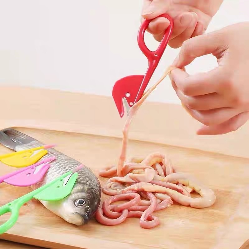 Dao làm lòng gà, dao mổ cá đa năng an toàn