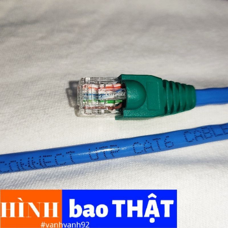 DÂY CÁP MẠNG CAT 6 Đã Được Bấm Sẵn 2 Đầu kích thước lớn 80m, 100m - Dây Cáp Lan máy tính,laptop,wifi cat6