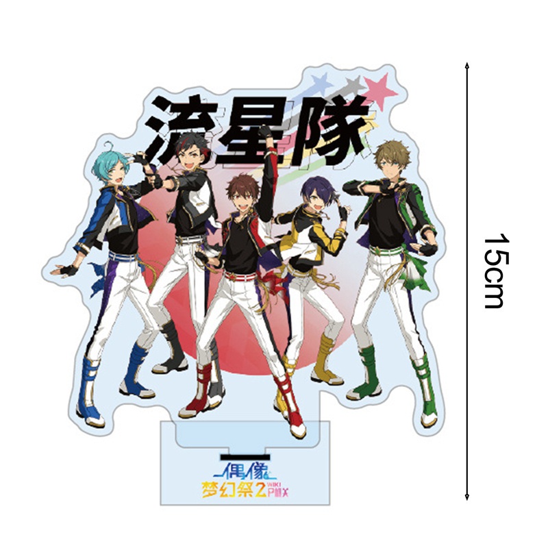 Mô hình nhân vật anime có giá đỡ bằng acrylic để bàn trang trí