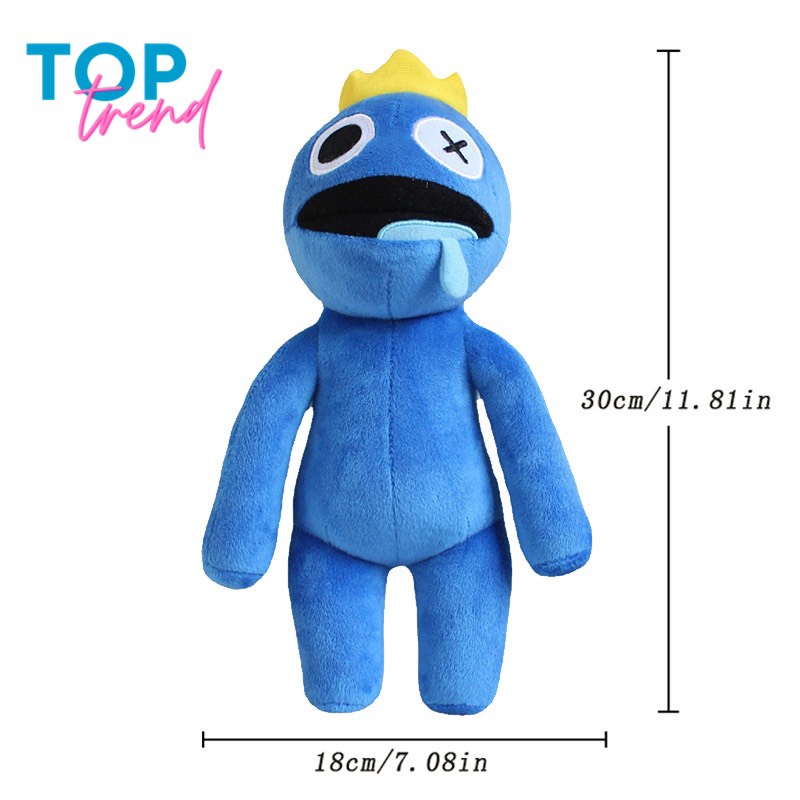 Thú nhồi bông quái vật đáng yêu Rainbow, đồ chơi gấu bông Roblox Rainbow Friends - TOP TREND