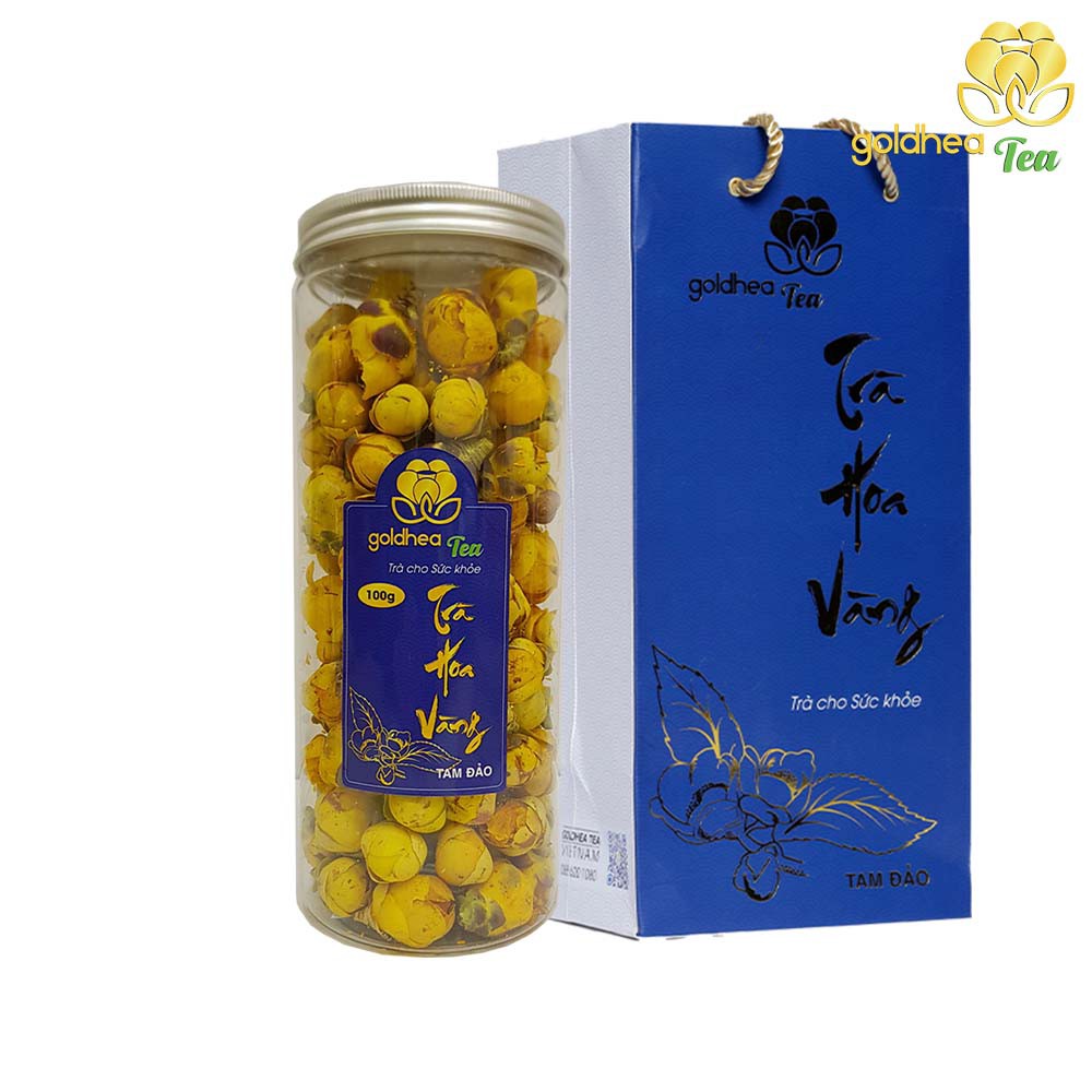 Trà hoa vàng Goldhea Tea lọ 100gr