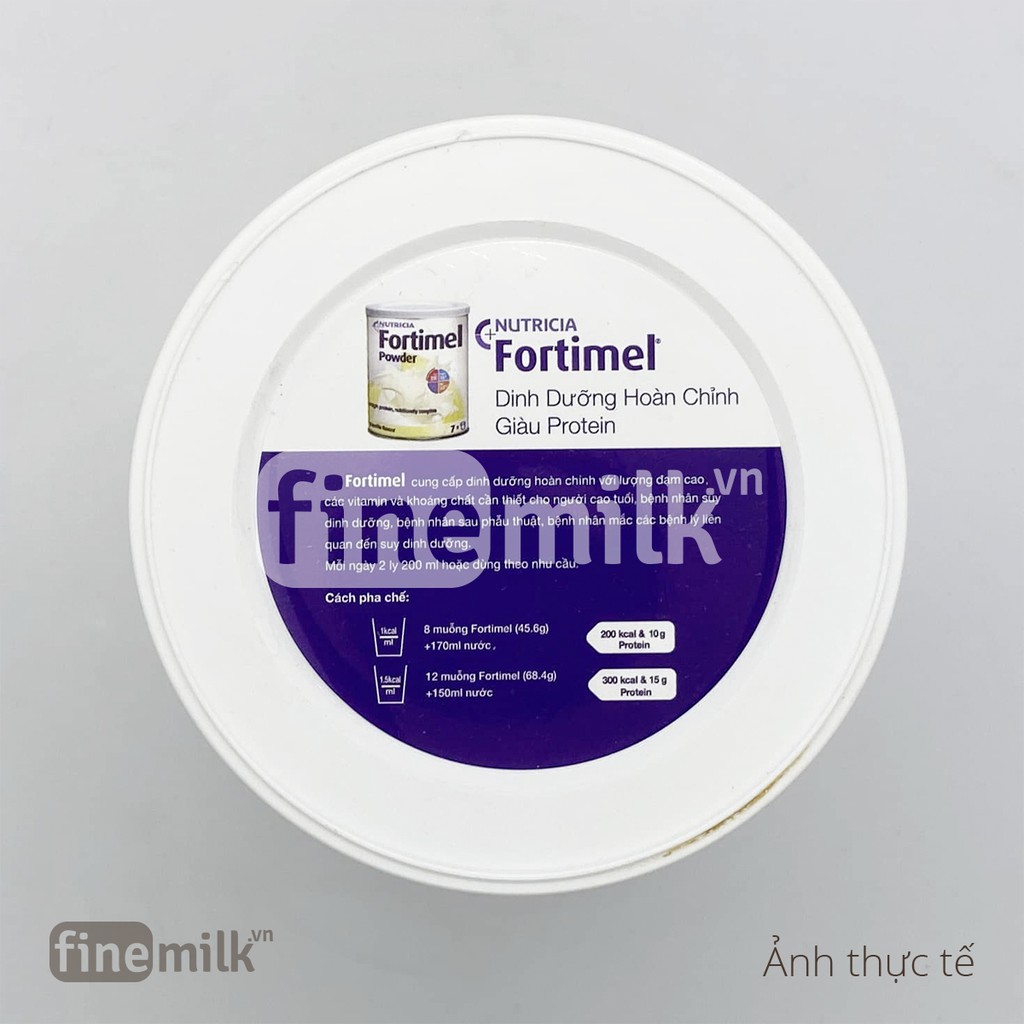 Sữa Fortimel Powder Vani nhập khẩu Hà Lan 335gram cho người già