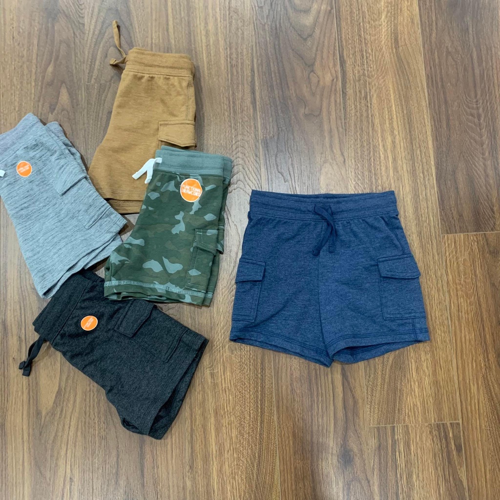 Quần đùi sooc cotton giành cho bé trai hàng Jumping bear cho bé trai từ 3 tháng - 5 tuổi