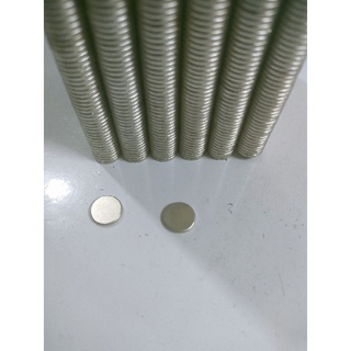 50 viên nam châm 10*1.5mm siêu mỏng siêu hít