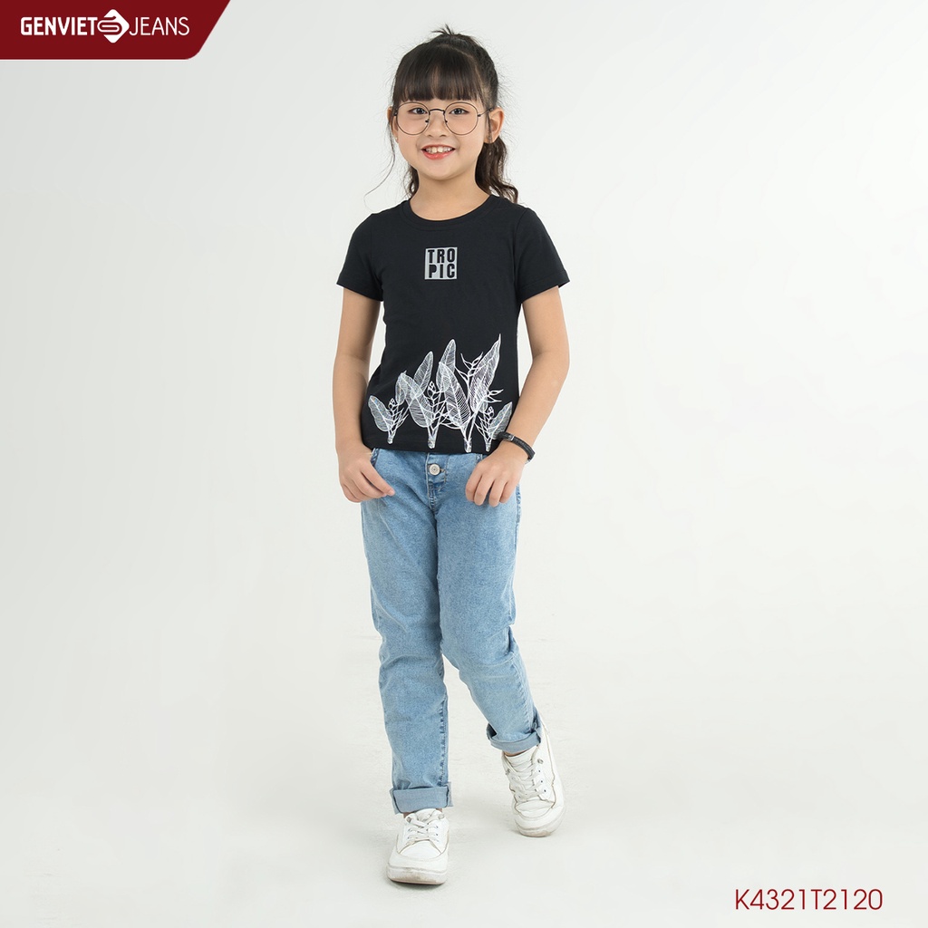 Áo Chui Đầu Trẻ Em Cộc Tay Genviet Unisex K4321T2120