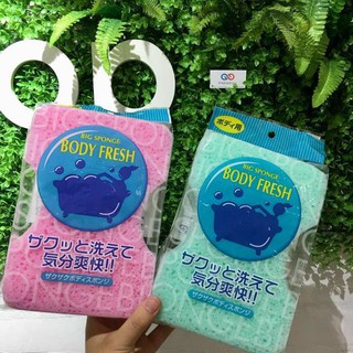 Xốp tắm tạo bọt (Hàng Nhật nội địa)
