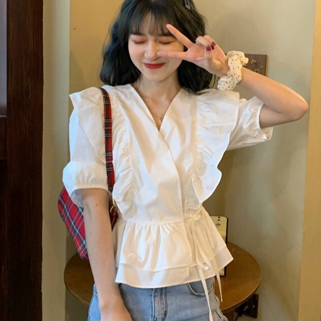 Áo Kiểu Nữ BabyDoll Cánh Tiên Uzzang