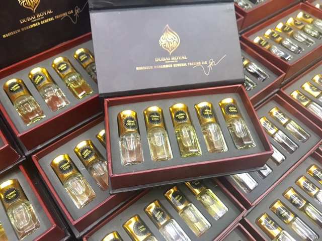 ❤️ MẪU MỚI 2020  - Set 5 chai tinh dầu nước hoa DUBAI ROYAL | BigBuy360 - bigbuy360.vn