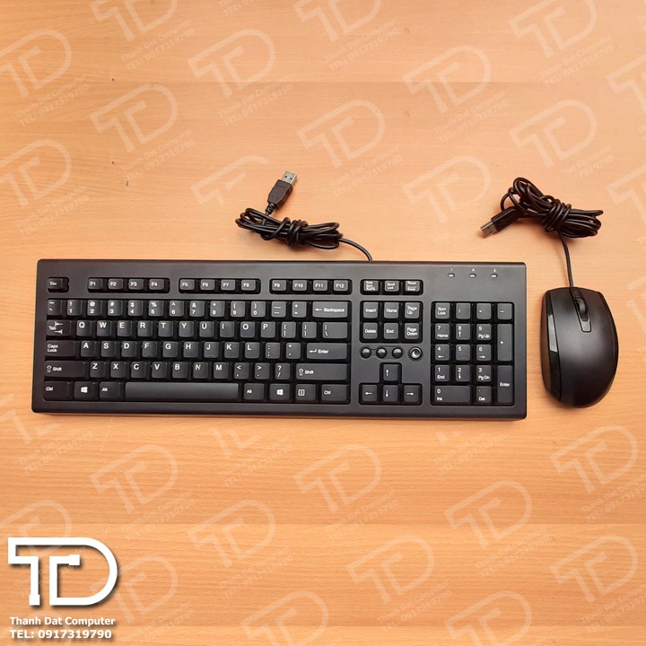 Bộ bàn phím chuột cũ các hãng HP / Dell / Lenovo / Genius thanh lý văn phòng còn dùng tốt