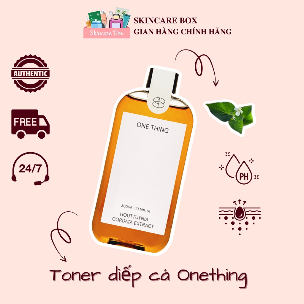 [SIZE 300ML] ONETHING TONER DIẾP CÁ CHO DA NHẠY CẢM HOUTTUYNIA CORDATE EXTRACT