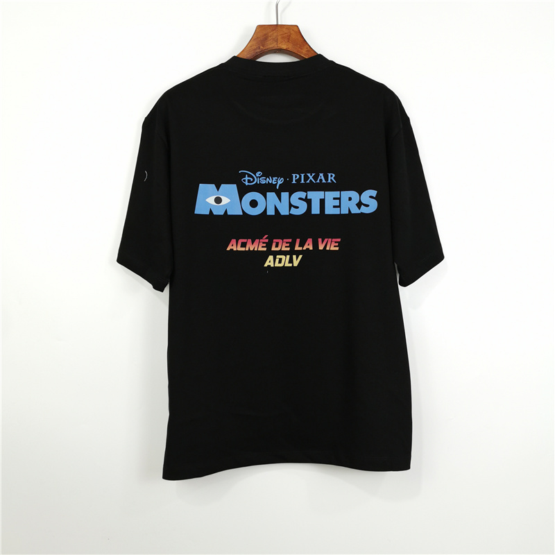 Áo thun cotton tay ngắn in họa tiết thời trang cho nam nữ