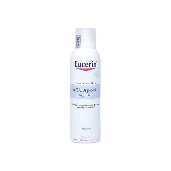 Xịt khoáng Eucerin dưỡng ẩm, chống lão hóa cho da nhạy cảm Eucerin Aquaporin Active 150ml