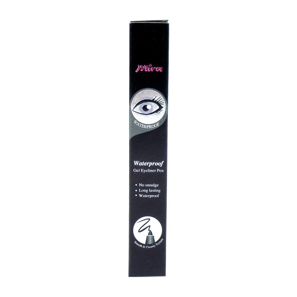 Gel kẻ mí mắt ( dạng chì vặn ) MIRA Dramatic Gel Pen Eyeliner Black (đen) Hàn Quốc