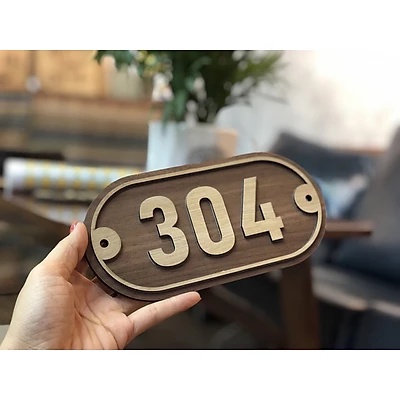 Bảng, Biển số phòng, số nhà decor phòng Khách sạn, Homestay, Nhà hàng...Nhận thiết kế, gia công theo yêu cầu