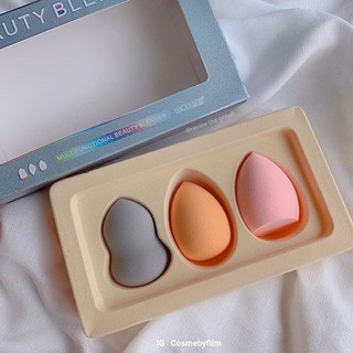 [Hàng Mới Về] Set 3 Bông Phấn Trang Điểm Đa Năng Wodwod