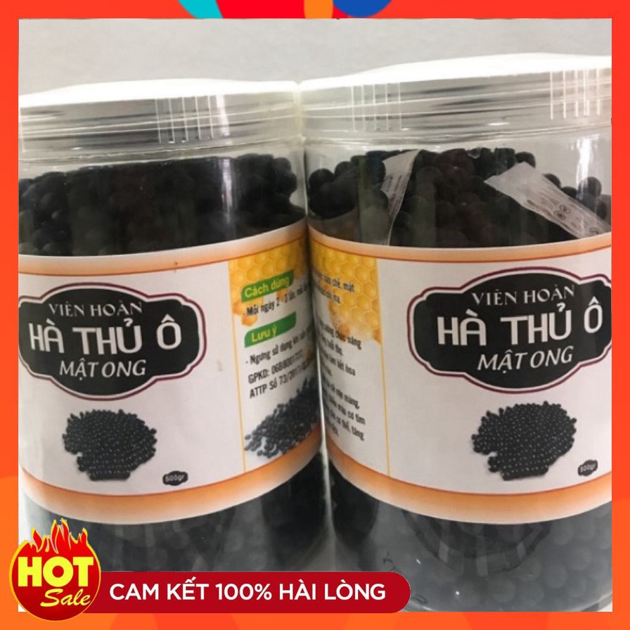 [ Cửa Hàng Uy Tín]] Viên Hà Thủ Ô Mật Ong Rừng 500G Hàng cao cấp Món Quà Thiên Nhiên Chất Lượng Tuyệt Đối