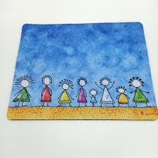 Bàn di, lót chuột cỡ nhỏ 26cm x 21cm cho máy tính