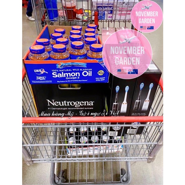 Air Mỹ🇺🇸Dầu Cá Hồi Salmon Oil Pure Alaska Omega 3 210 viên Date Mới