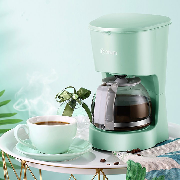 Máy Pha Cafe Trà Tự Động Donlim Thông Minh Chuyên Nghiệp Dung Tích 600ml Máy Pha Cà Phê Và Trà Mini Bền Đẹp