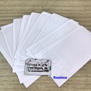 Dán mặt Lưng Nhám chống bám Vân tay Realme