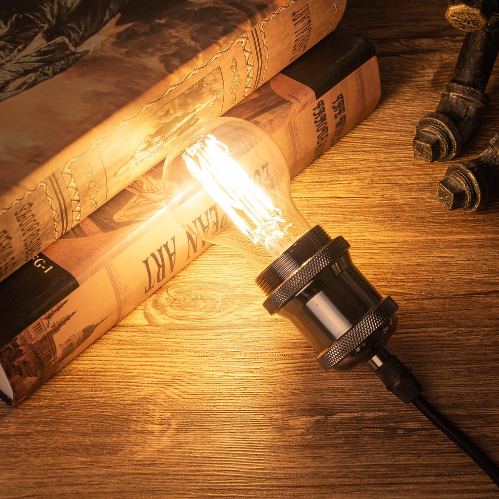 Bóng Đèn Dây Tóc 6.5W 7W 9W 12W B22 E14 E27 220V 2700K 806lm 1521lm Phong Cách Cổ Điển