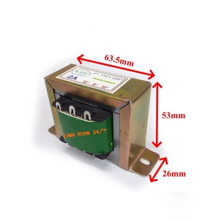 Biến Áp Đối Xứng 12V 2A - Nguồn Đôi 12V