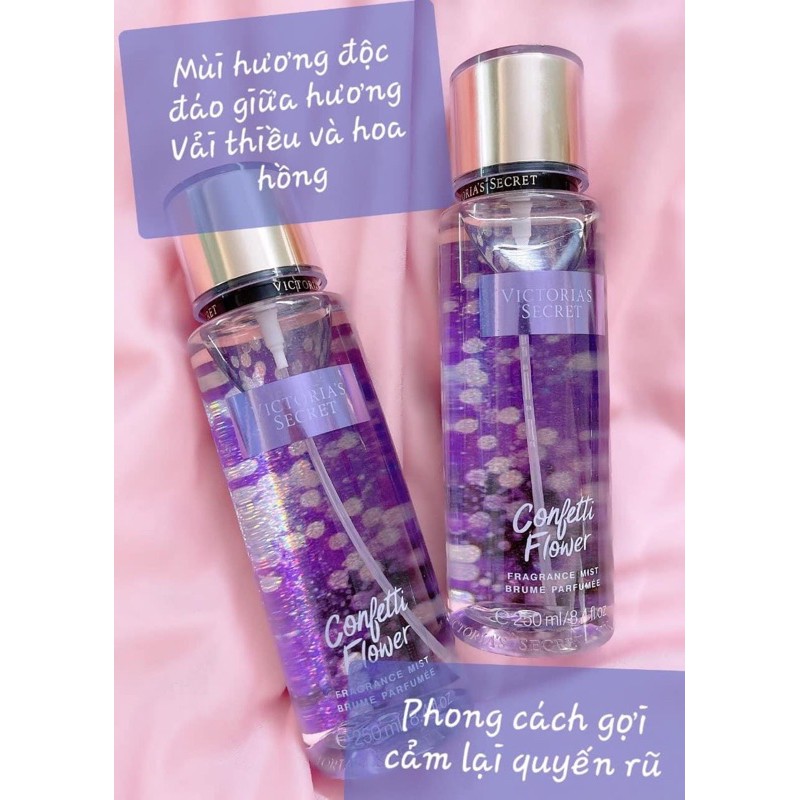 Xịt toàn thân Victoria’s Secret mẫu mới 250ml