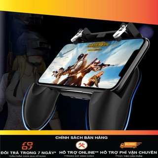Tay cầm chơi game w10 chơi game pubg, ros, free fire controller