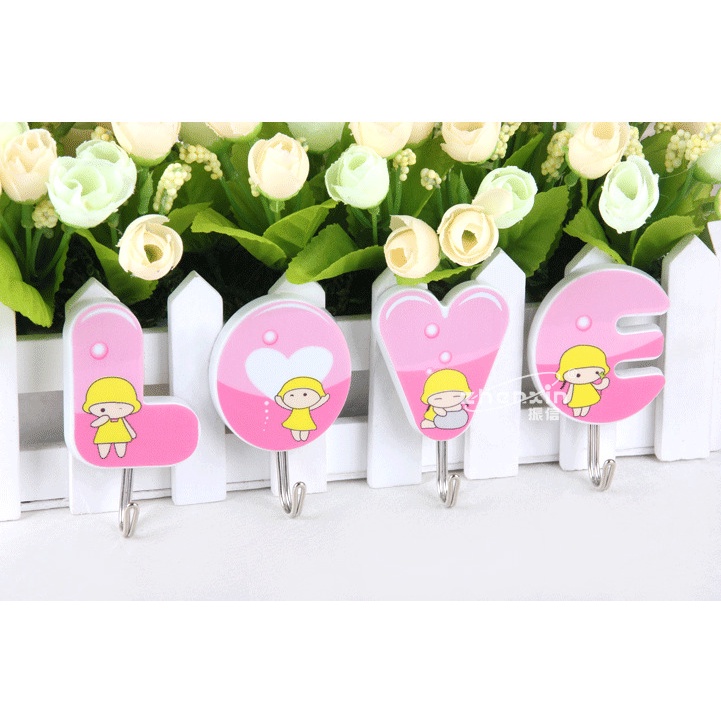 Móc dán tường siêu dính - móc gắn tường siêu dính chịu lực LOVE MD01 ❤️ 𝗚𝗜𝗔𝗗𝗨𝗡𝗚𝗛𝗔𝗡𝗢𝗜𝟯𝟵 ❤️
