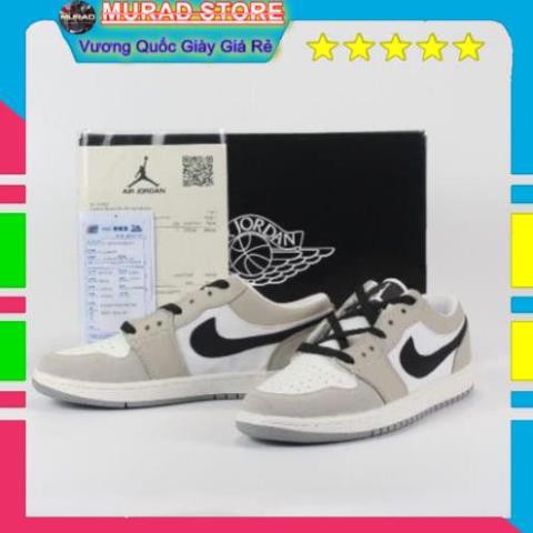 [TẶNG TẨY VỆ SINH+TẤT] giày thể thao sneaker JD xám thấp AV3