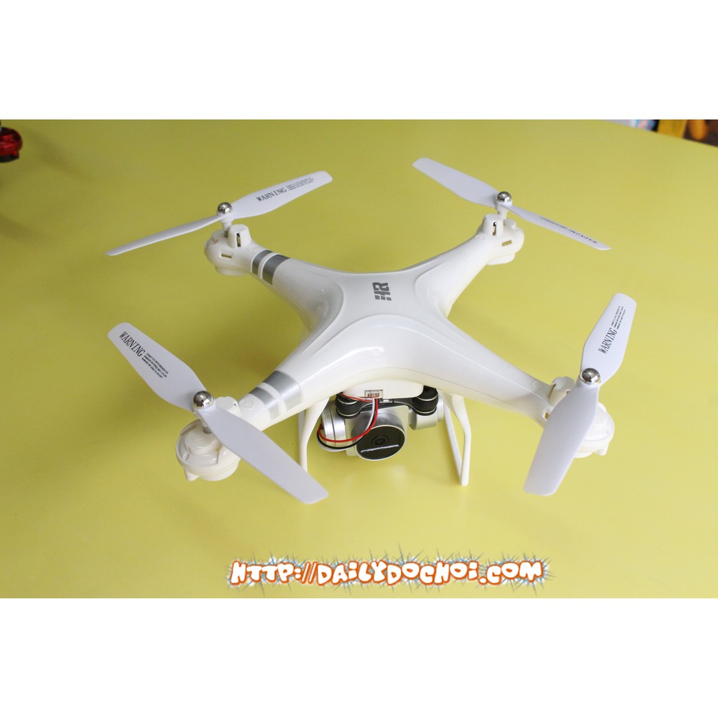 Máy bay giữ độ cao tự cất cánh hạ cánh camera wifi 1080p xoay 270 độ flycam SH5HD