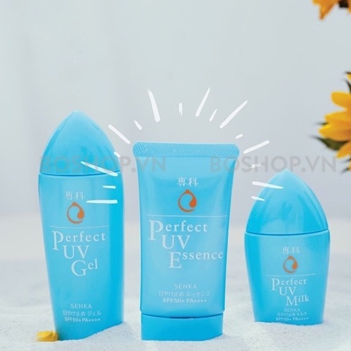 Kem chống nắng dạng Essence Senka Perfect UV SPF50+ PA++++