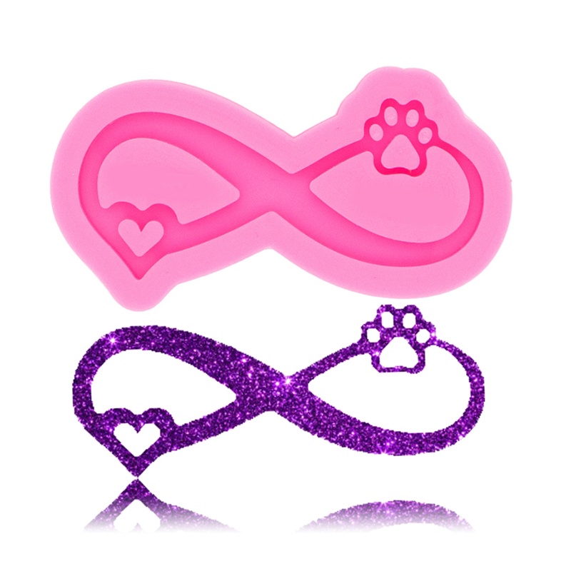 Khuôn Nhựa Làm Móc Khóa Thủ Công Hình Trái Tim