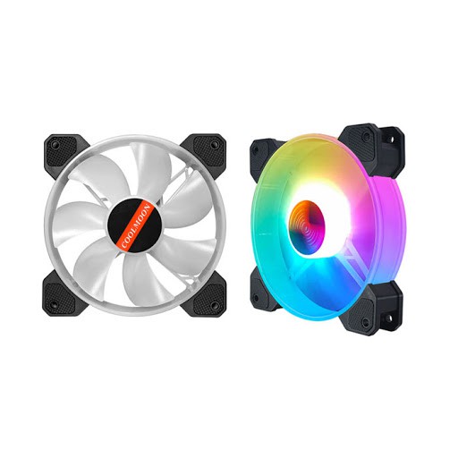 Bộ 5 Fan coolmoon Y1 led RGB | BigBuy360 - bigbuy360.vn
