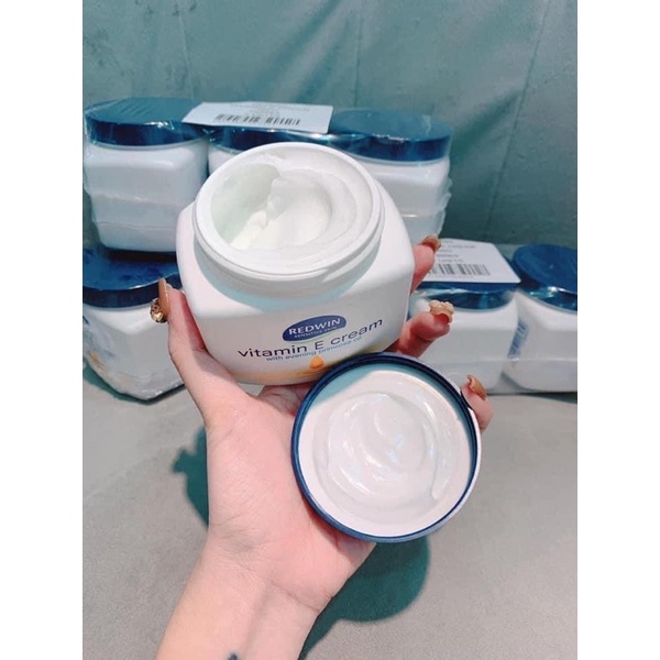 Kem dưỡng da mềm mịn Redwin Vitamin E Cream (với tinh dầu hoa anh thảo và vitamin E nguyên chất)