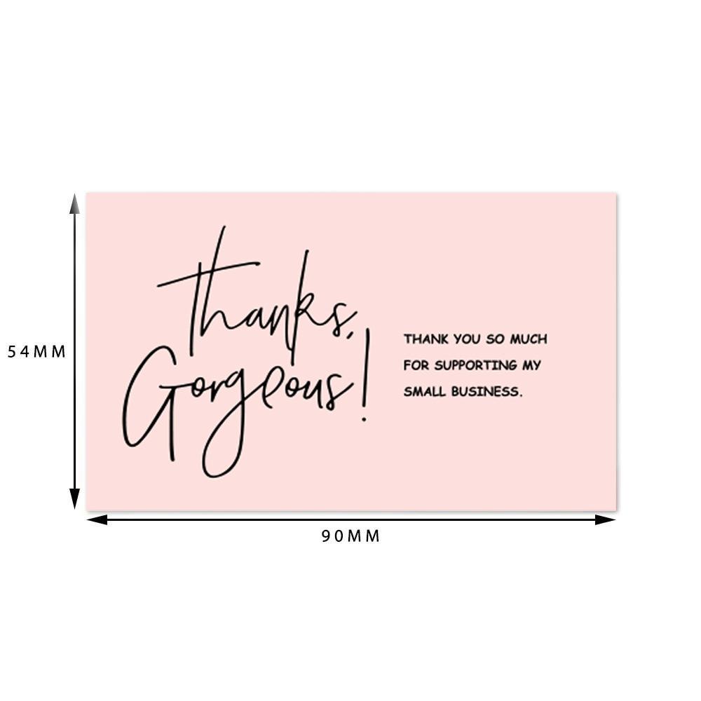 Gói 30 Nhãn Dán Thank You For Your Order